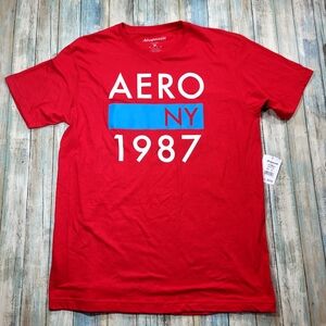 Aeropostale Red Graphic T-Shirt for Men